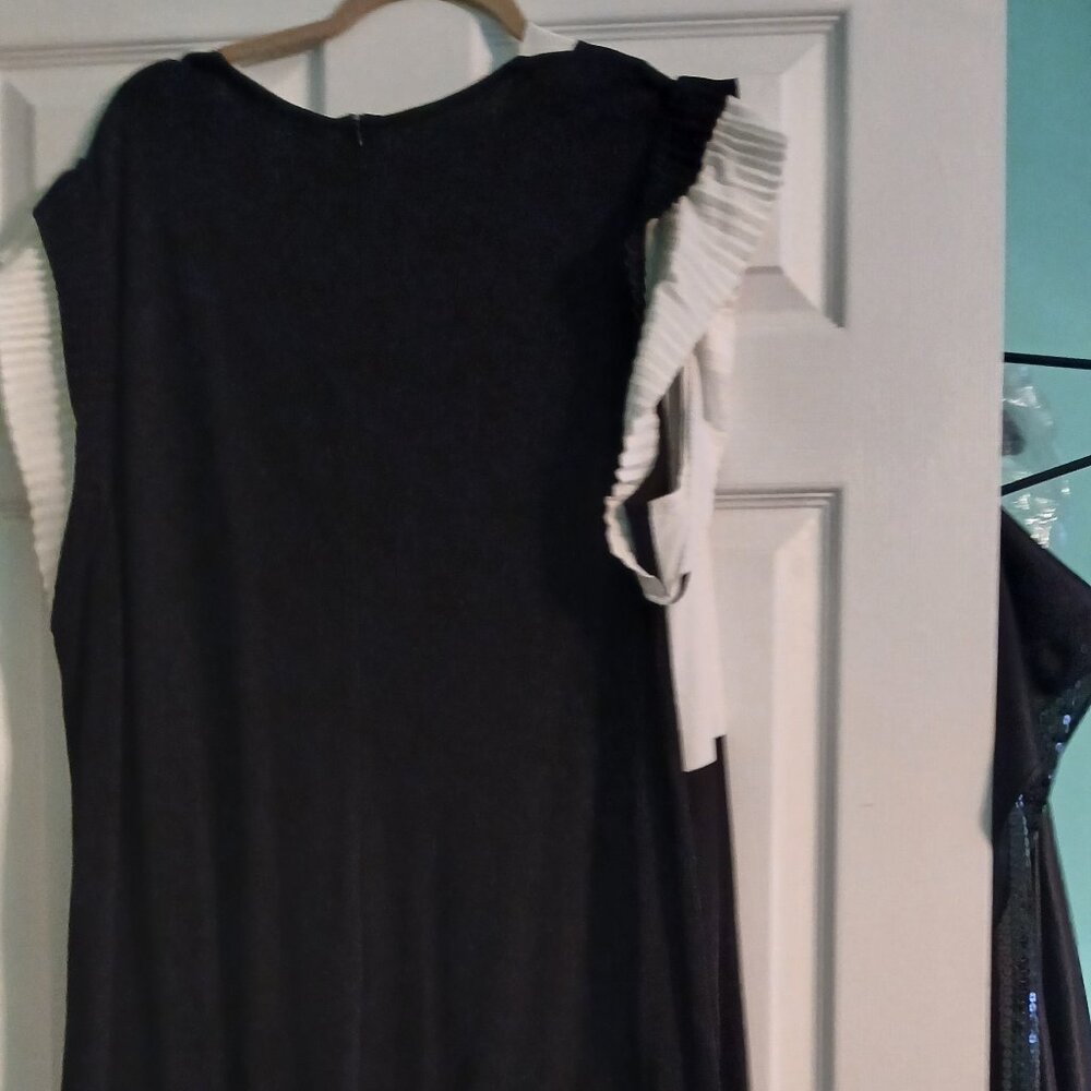 Black and white dress